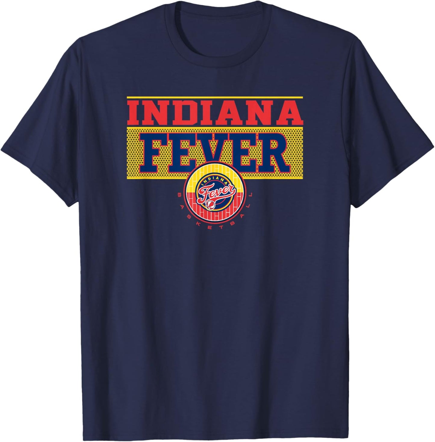 WNBA Indiana Fever Half Court T-Shirt - T-Shirt | Navy