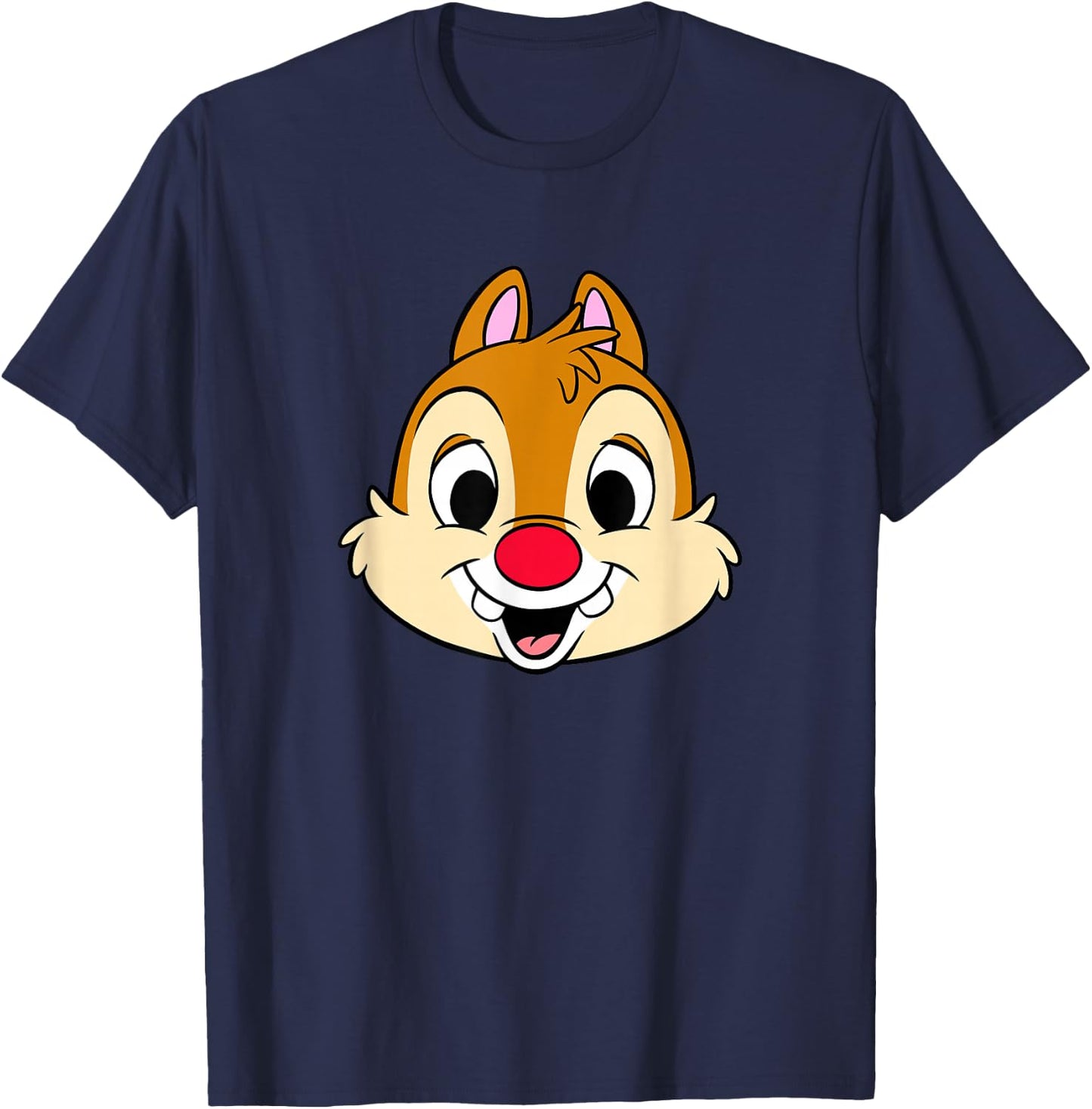 Disney Chip and Dale Dale Large Floating Head T-Shirt - T-Shirt | Navy