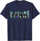 Jazz Music New Orleans Fest Jazz Festival Souvenir T-Shirt - T-Shirt | Navy