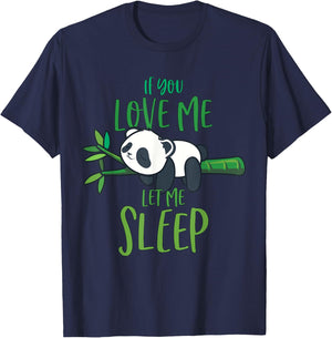 Panda Men Women Panda Lover Gift Panda T-Shirt - T-Shirt | Navy