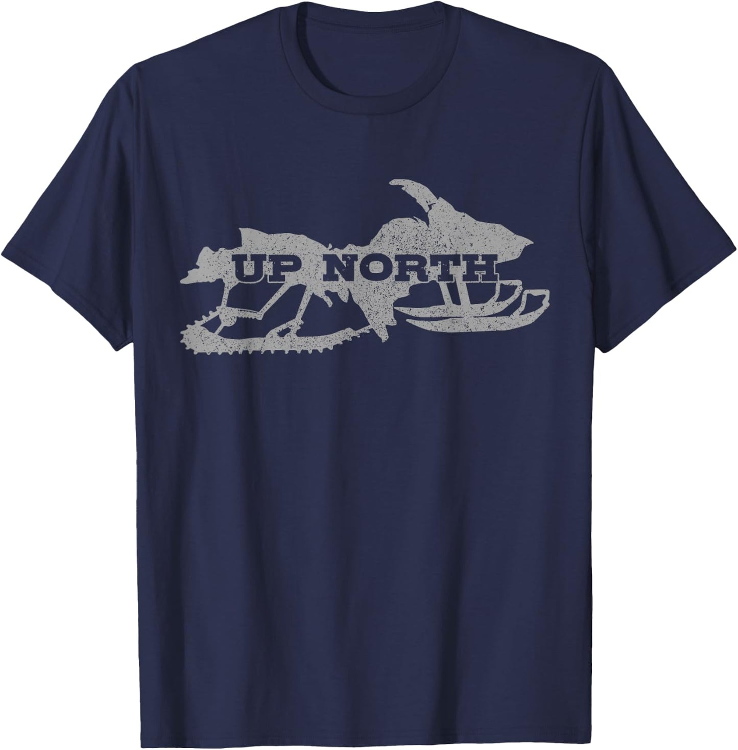 Schneemobil Apparel Co. Snowmobile , Kids, , Short Sleeve, Black, Small T-Shirt - T-Shirt | Navy