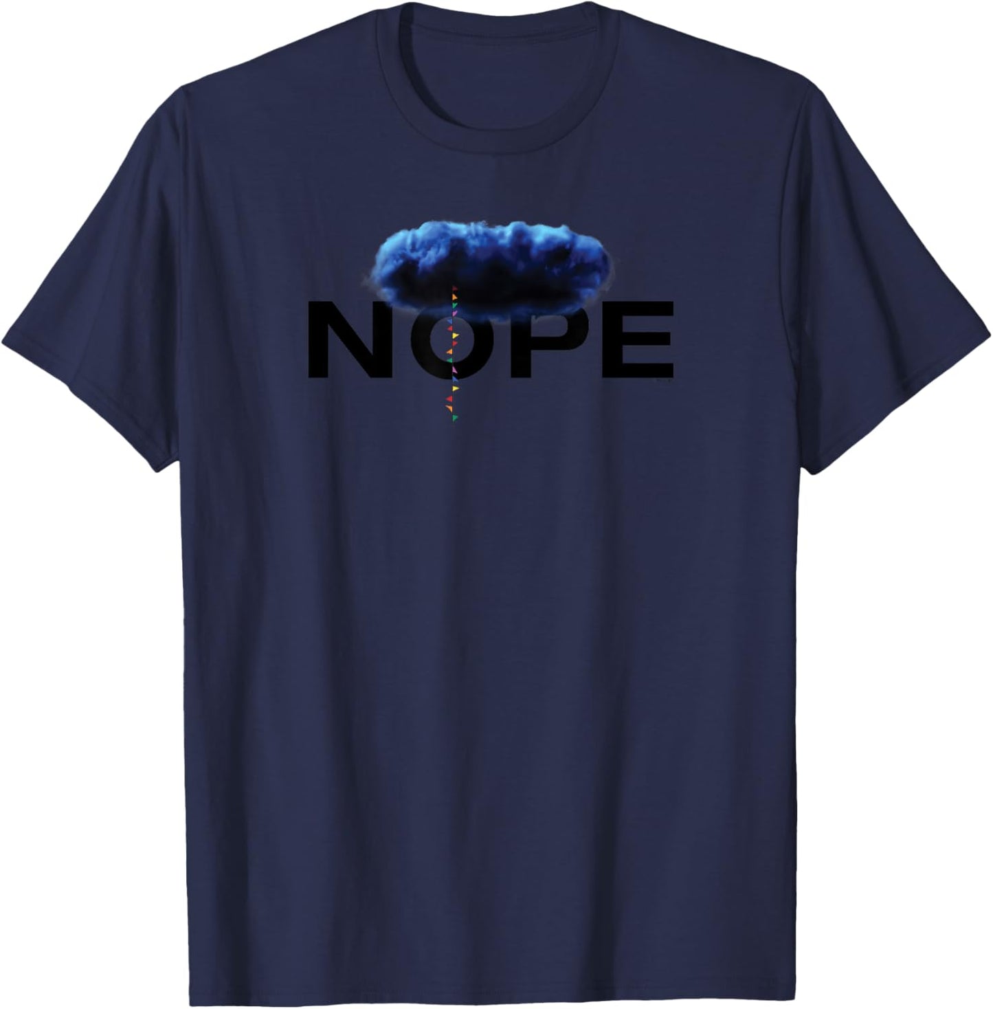 Nope Cloud T-Shirt - T-Shirt | Navy