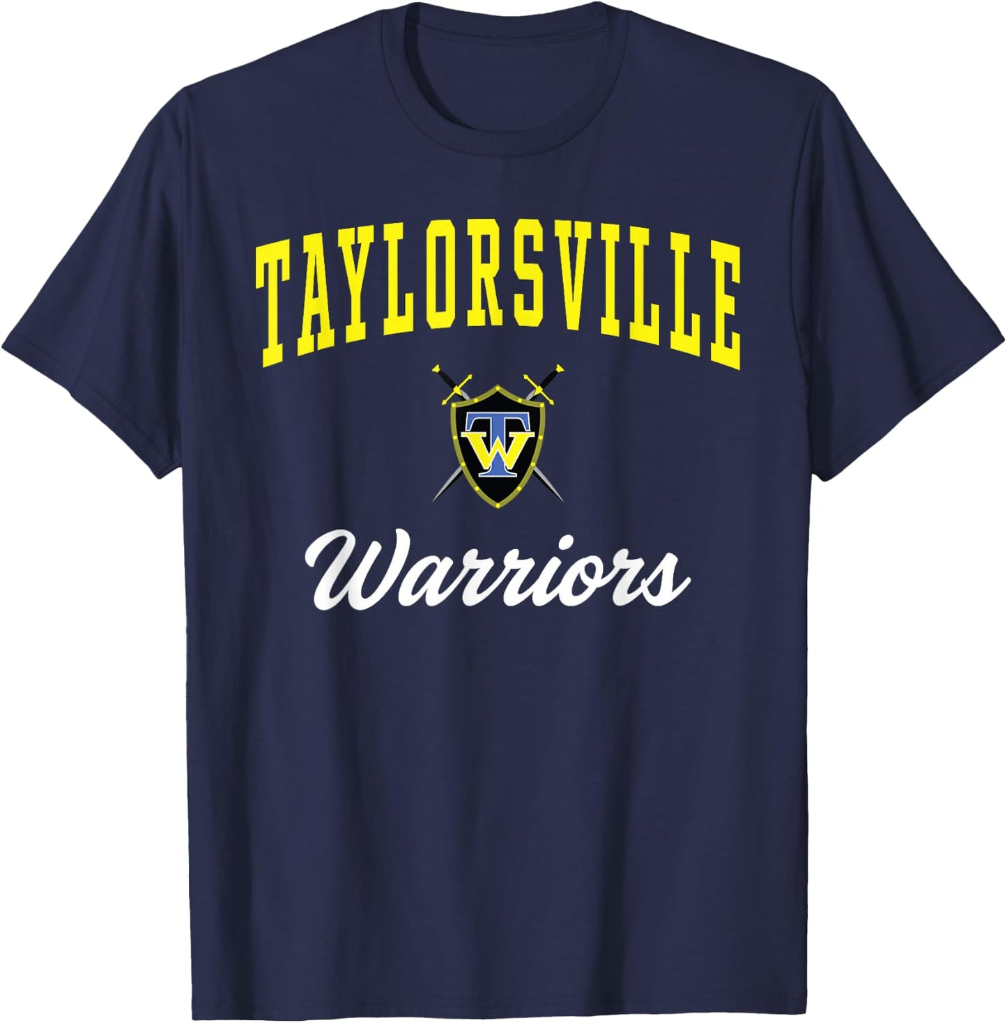 Taylorsville High School Warriors T-Shirt - T-Shirt | Navy