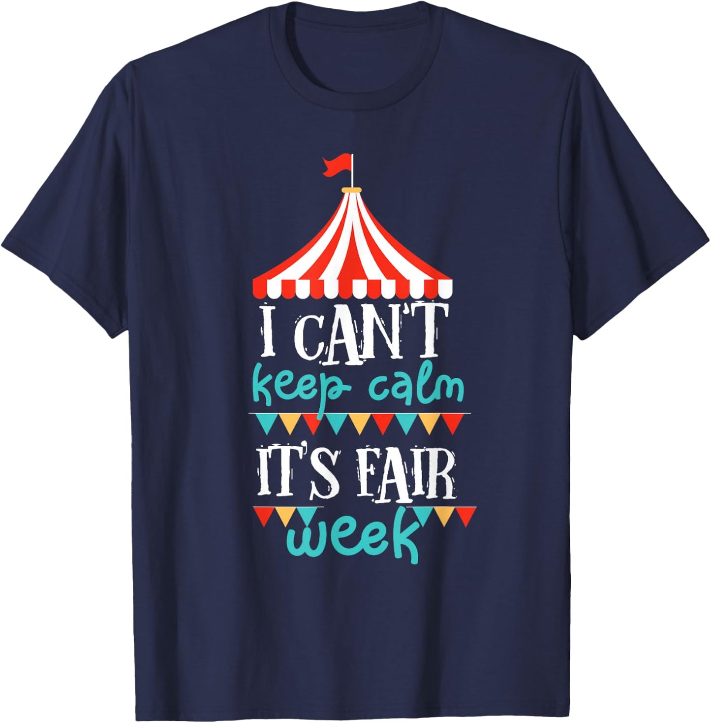 County Fair Design Perfect for Kids Girls and Boys T-Shirt - T-Shirt | Navy