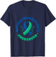 NF Awareness Designs by Vcore T-Shirt - T-Shirt | Navy