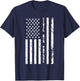 USAF Cap United States Air Force Civil Air Patrol w US Flag T-Shirt - T-Shirt | Navy