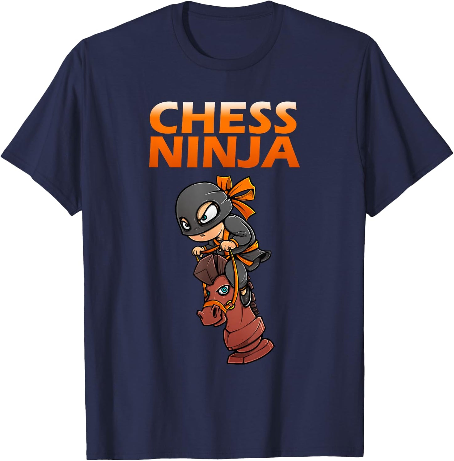 Funny Chess Gift Kids Boys Girls Cool Chess Lover Player T-Shirt - T-Shirt | Navy