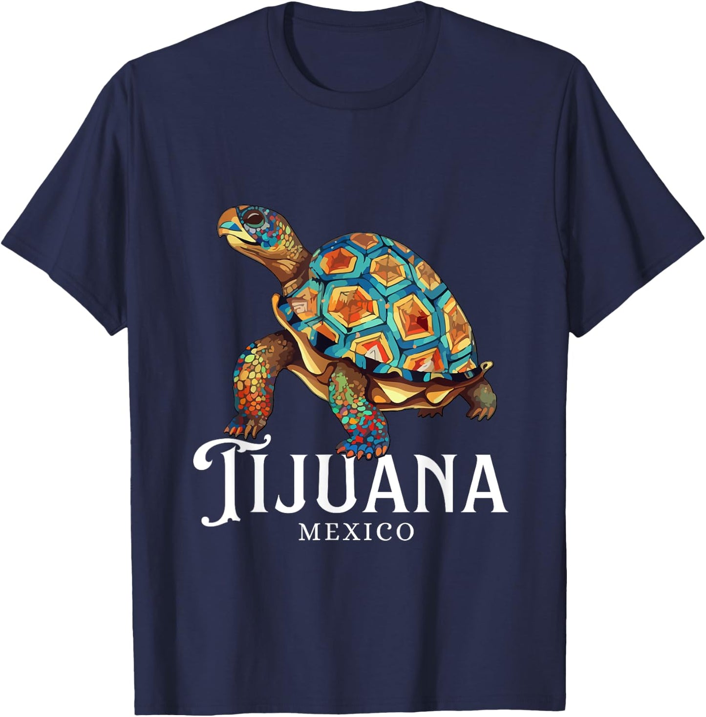 Tijuana Mexico Souvenir / Tijuana T-Shirt - T-Shirt | Navy