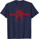 Black Widow Spider Gift T-Shirt - T-Shirt | Navy