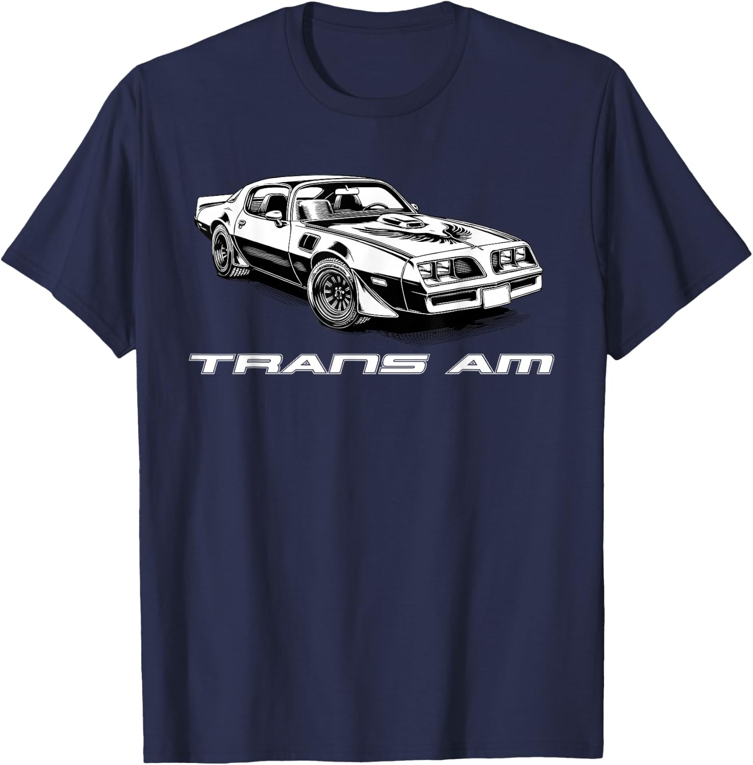 Trans Am Muscle Car American Muscle Trans Am Nation T-Shirt - T-Shirt | Navy
