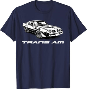 Trans Am Muscle Car American Muscle Trans Am Nation T-Shirt - T-Shirt | Navy