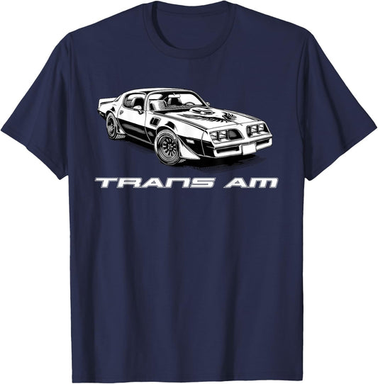 Trans Am Muscle Car American Muscle Trans Am Nation T-Shirt - T-Shirt | Navy