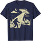 UFO Bigfoot Sasquatch Lochness Monster Funny Believe Gift T-Shirt - T-Shirt | Navy