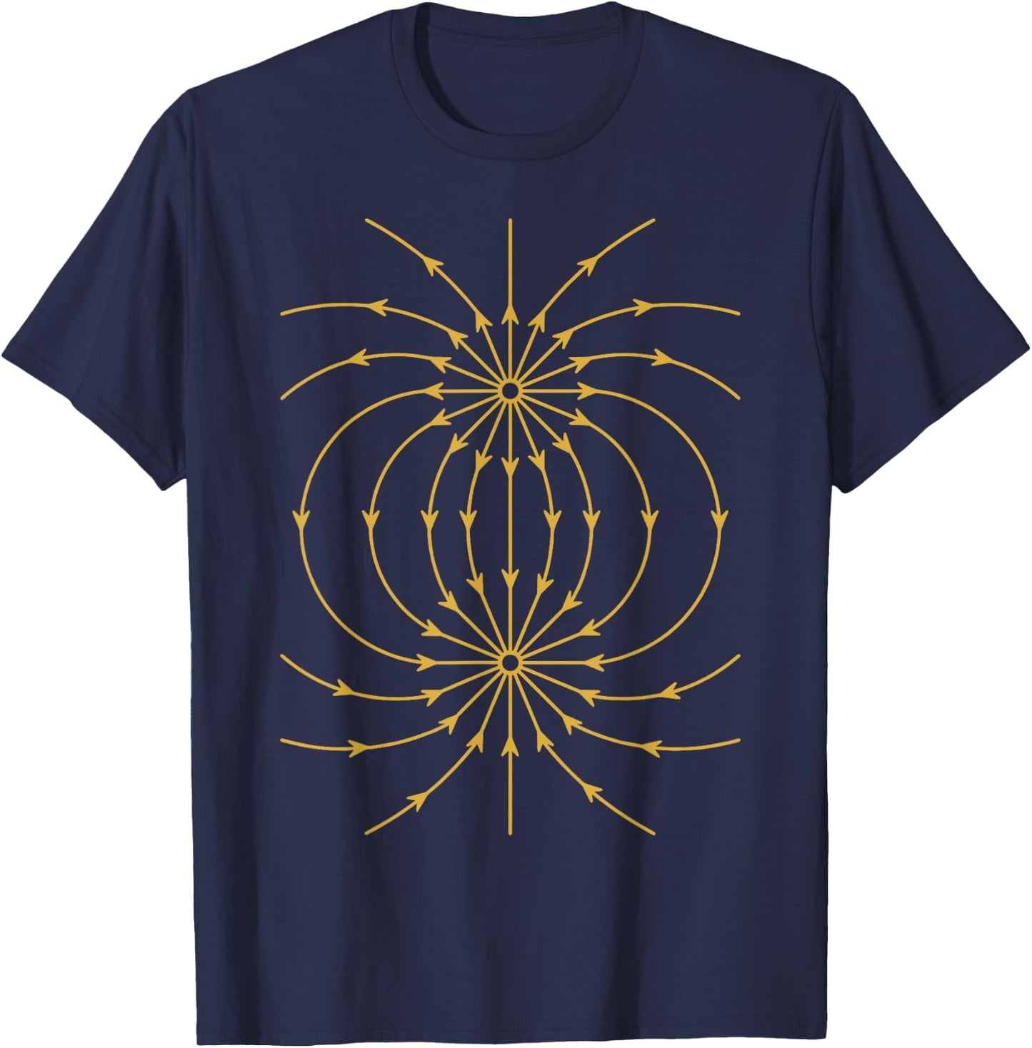 Maxwell Equations Electromagnetic Wave Physics Physicist T-Shirt - T-Shirt | Navy