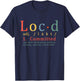 Loc'd Definition Funny T-Shirt - T-Shirt | Navy