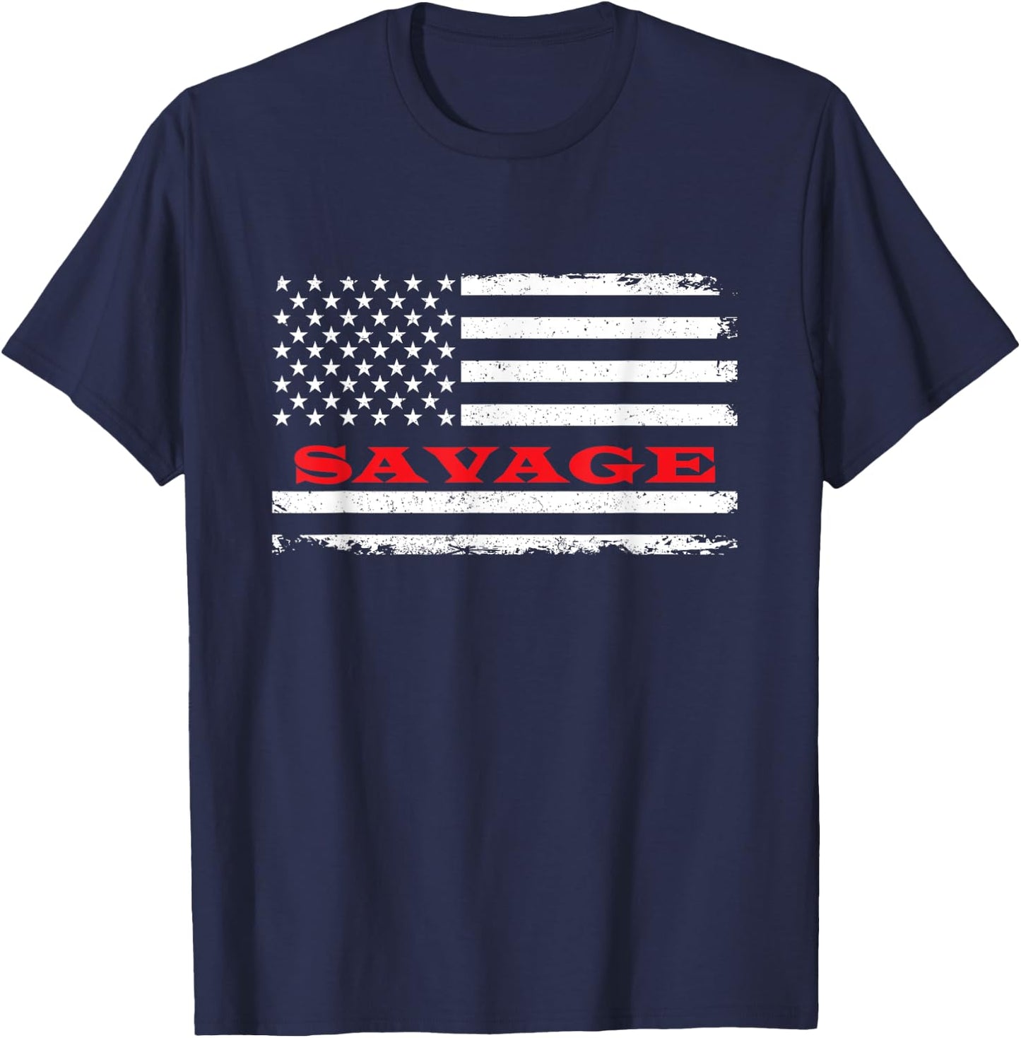 Montana American Flag Savage USA Patriotic Souvenir Kids Men T-Shirt - T-Shirt | Navy