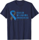 Ocular Melanoma Awareness T-Shirt - T-Shirt | Navy