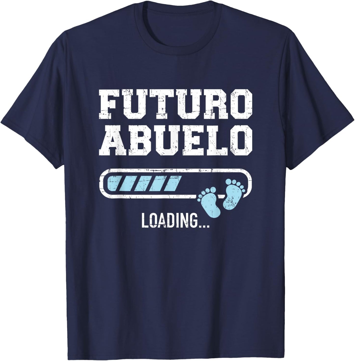 Futuro abuelo loading T-Shirt - T-Shirt | Navy