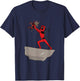 Marvel Deadpool & Wolverine Lion King Pride Rock Dogpool T-Shirt - T-Shirt | Navy