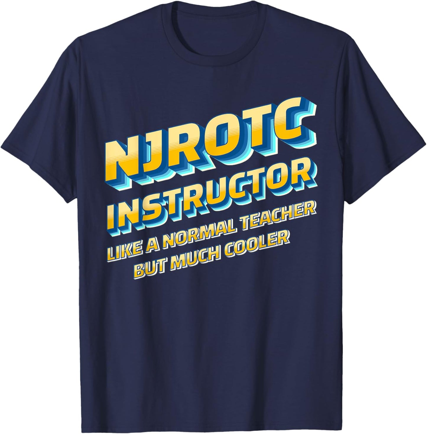 NJROTC Instructor NJROTC Educator Veteran NJROTC Teacher Women T-Shirt - T-Shirt | Navy