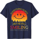I'm still smiling Encephalitis Awareness T-Shirt - T-Shirt | Navy