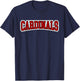 Cardinals School Spirit Game Day Teacher Gift T-Shirt - T-Shirt | Navy