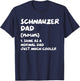 Schnauzer Dad Definition Dog Owner T-Shirt - T-Shirt | Navy