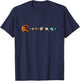 Funny Solar System - Astronauts Space Video Games T-Shirt - T-Shirt | Navy