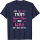 I Have Three Titles Mamma Bonus Mom Stepmom T-Shirt - T-Shirt | Navy