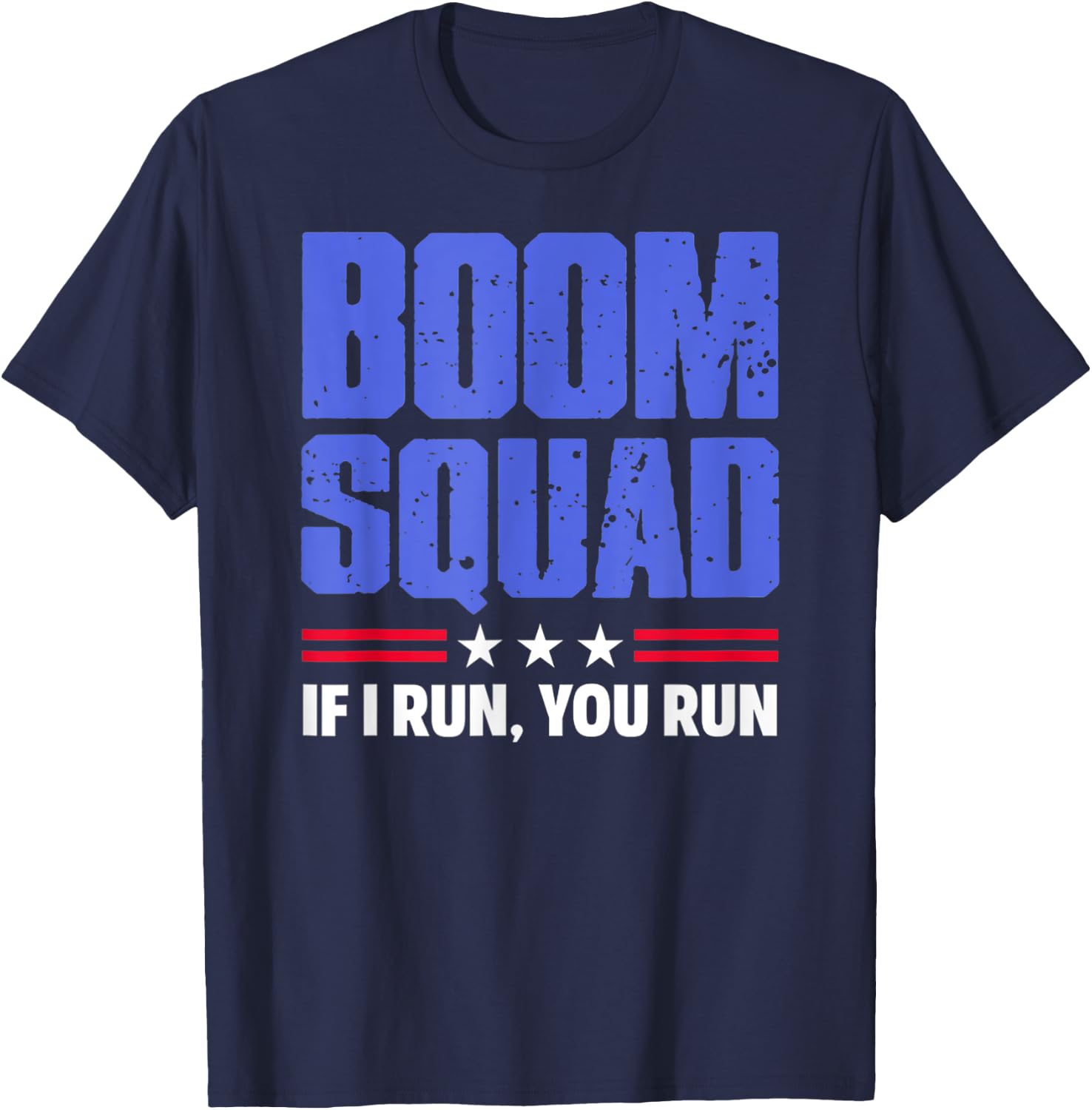 BOOM SQUAD Fireworks Director Shirt 4th of July Gift T-Shirt - T-Shirt | Navy