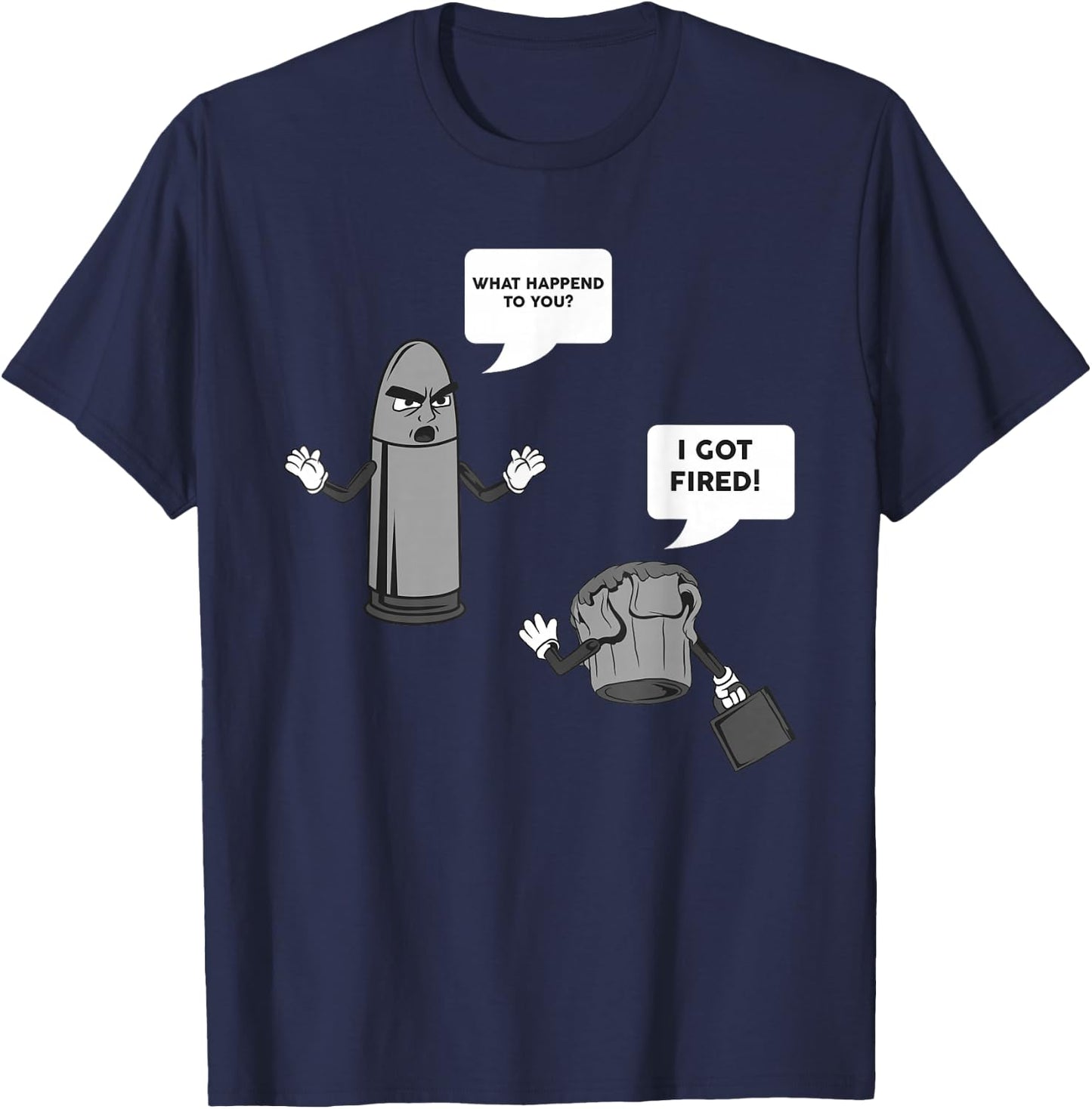 Funny Gun Lover Enthusiast Collector Shooting Men Women Gift Small T-Shirt - T-Shirt | Navy