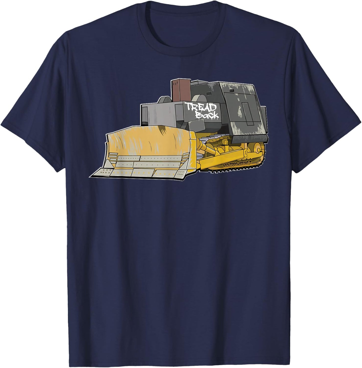 Killdozer Tread Back T-Shirt - T-Shirt | Navy