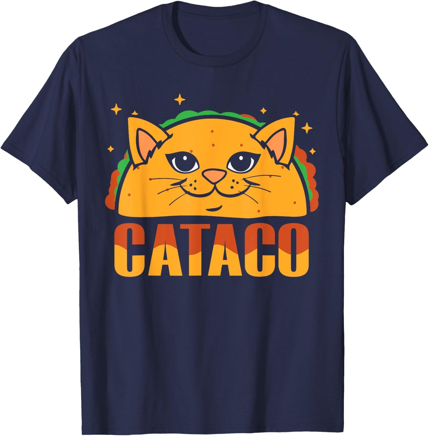 Cataco Taco Cat T-Shirt - T-Shirt | Navy