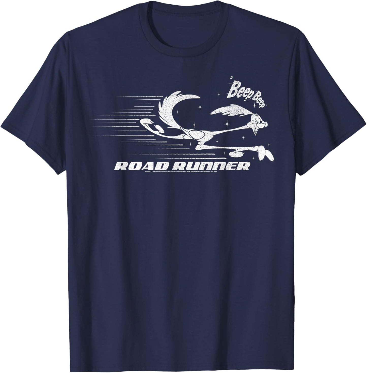 Looney Tunes Road Runner Beep Beep T-Shirt - T-Shirt | Navy