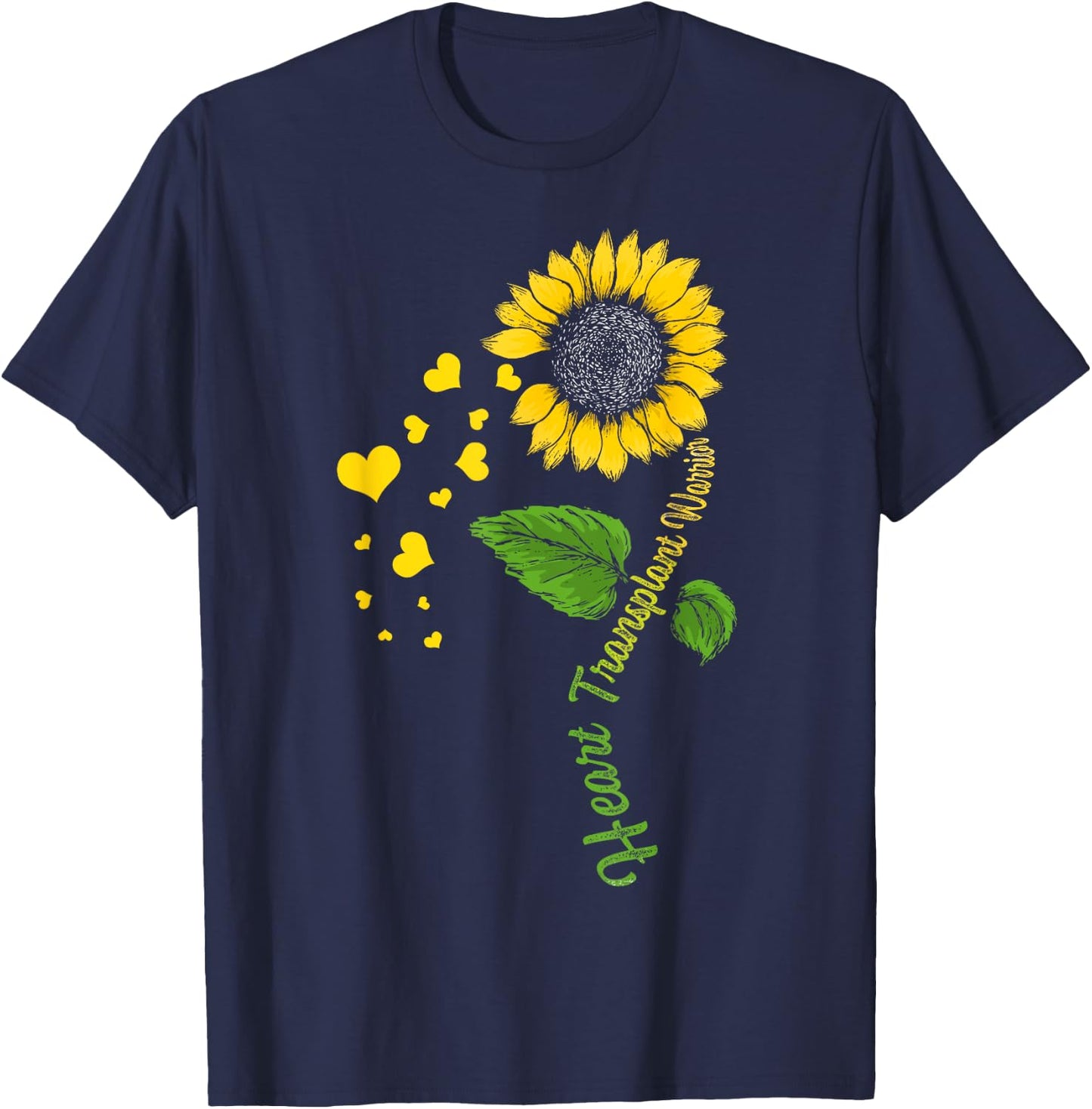 Heart Transplant Recipient Operating Surgery Survivor T-Shirt - T-Shirt | Navy
