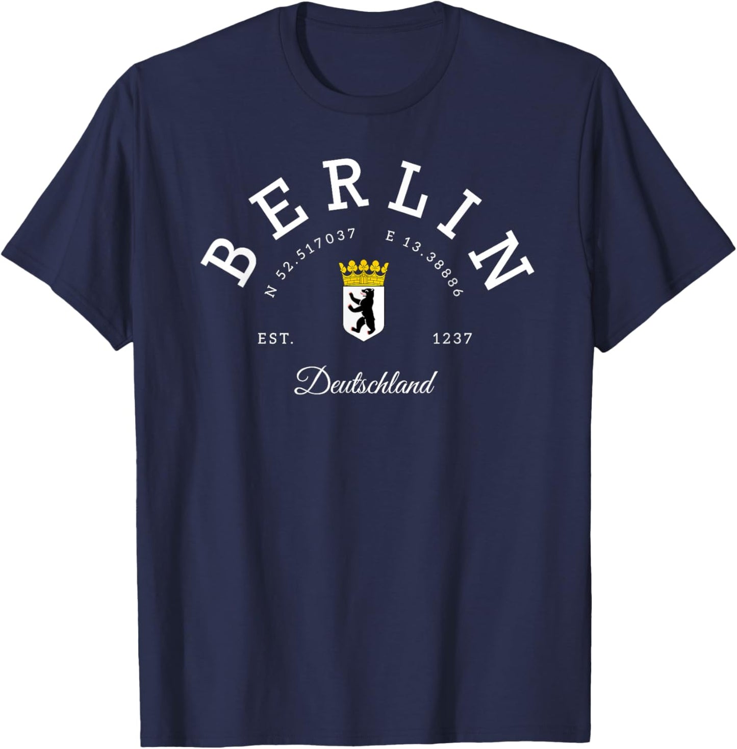 Berlin Germany Capital Of Germany Berlin vacation T-Shirt - T-Shirt | Navy
