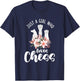 Just a Girl Who Loves Chess T-Shirt - T-Shirt | Navy