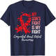 My Son’s Fight Congenital Heart Defect CHD Awareness T-Shirt - T-Shirt | Navy