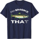 Funny Smoked Salmon Grilling Fishing Vintage Men's T-Shirt - T-Shirt | Navy