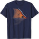 Tailing Redfish Fishing Joke Redfishing Red Drum Fishermen T-Shirt - T-Shirt | Navy