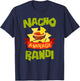 NACHO AVERAGE RANDI Funny Birthday Personalized Name Gift T-Shirt - T-Shirt | Navy