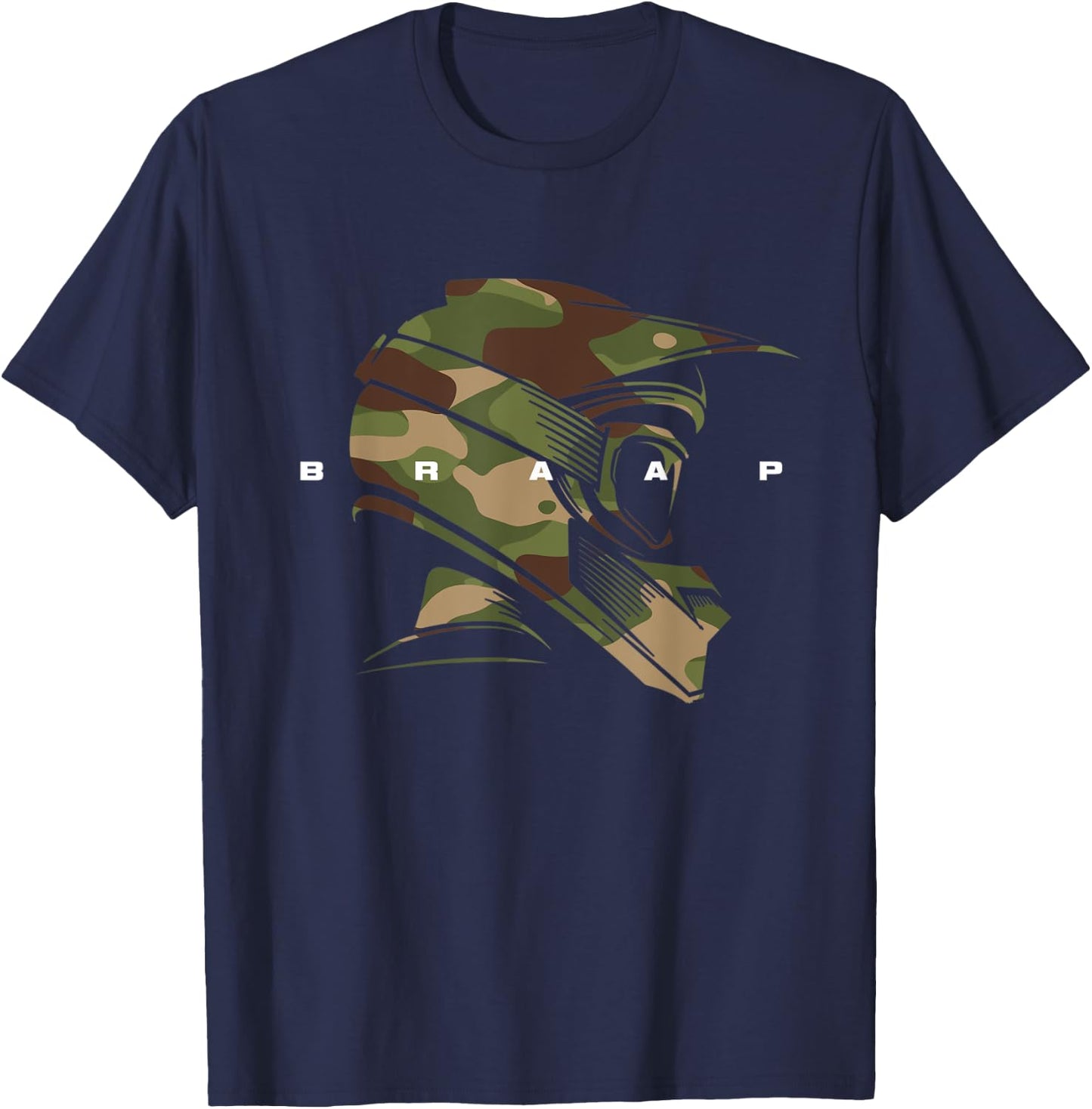 Dirt Bike Motocross Apparel - Dirt Bike Motocross T-Shirt - T-Shirt | Navy