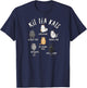 Funny Cute Cats LOVE Tea T- KIT TEA KATS T-Shirt - T-Shirt | Navy