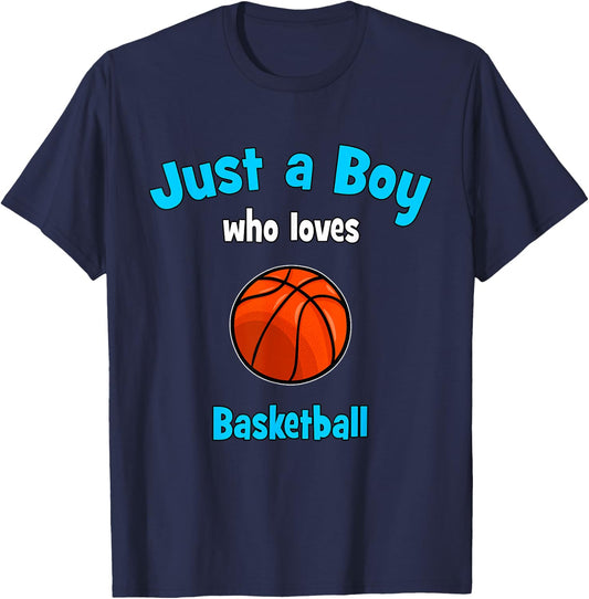 Boys Basketball Jersey | Kids Basketball T-Shirt - T-Shirt | Navy