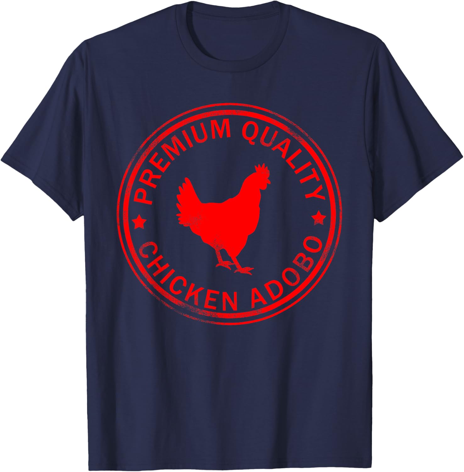 Filipino Shirt Funny Pinoy Chicken Adobo Men Kids T-Shirt - T-Shirt | Navy