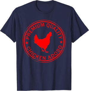Filipino Shirt Funny Pinoy Chicken Adobo Men Kids T-Shirt - T-Shirt | Navy