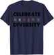 Funny Celebrate Diversity Gift Tarantula Lover Men Women T-Shirt - T-Shirt | Navy