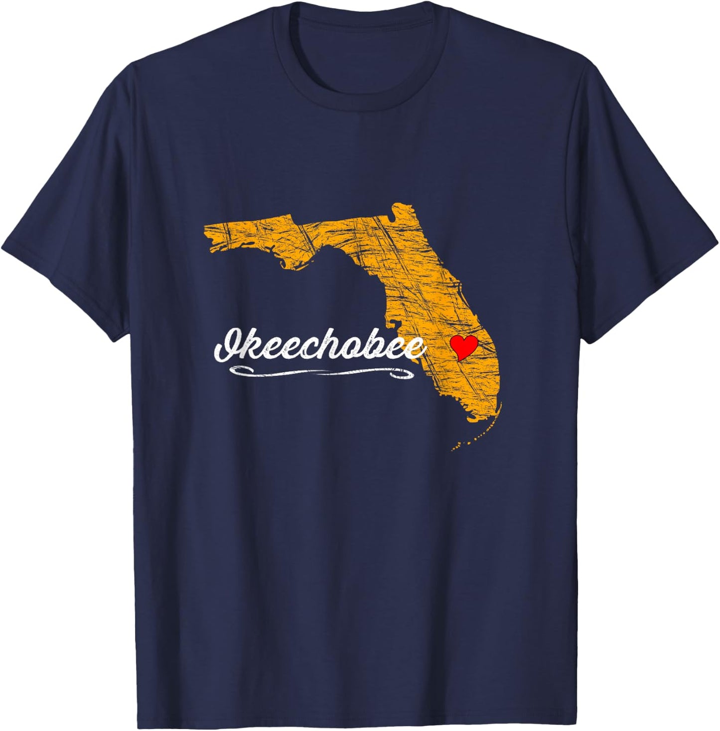 City of Okeechobee | FLORIDA - FL Merch Souvenir - Graphic T-Shirt - T-Shirt | Navy