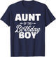 Aunt From Birthday Girl Nephew T-Shirt - T-Shirt | Navy