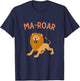 Jewish Passover Seder Plate Maror Ma-Roar Lion Of Judah Kids T-Shirt - T-Shirt | Navy
